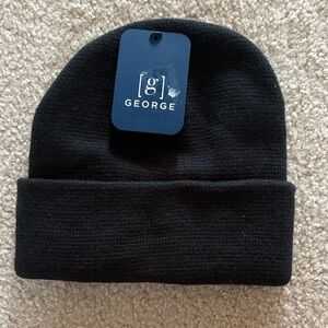 George Classic Black Beanie